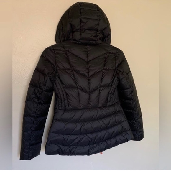 New DAWN LEVY Miki Down Feather Puffer Jacket in Black Size XS - Picture 5 of 12